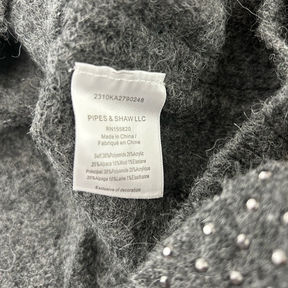 NWT Veronica Beard Pablah V-Neck Embellished Sweater - Picture 8 of 8